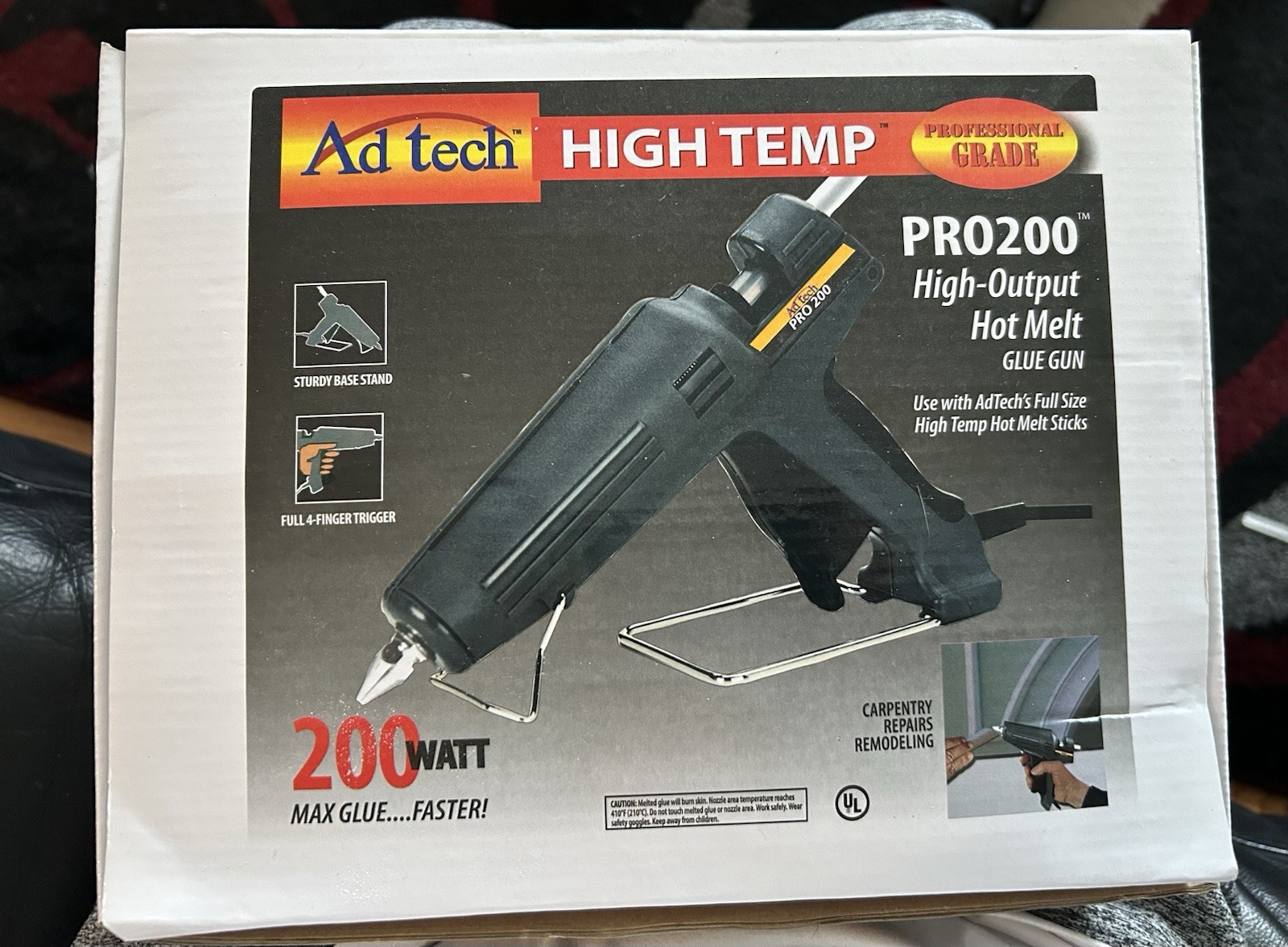 Glue Gun AdTech Industrial Strength Full Size High-Output Hot Melt Glue Gun –-image
