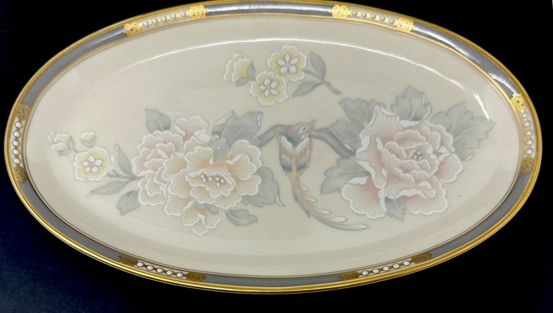 VINTAGE 80’s Lenox MCKINLEY Presidential Collection 9 5/8” RELISH small PLATTER