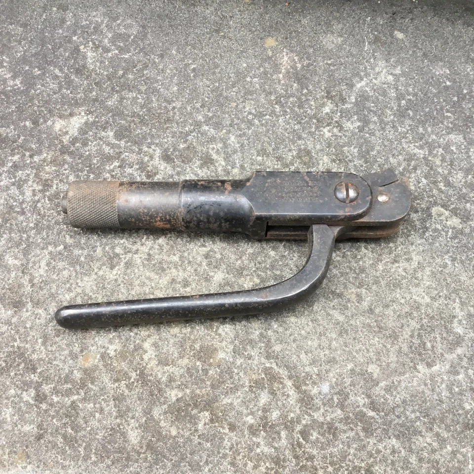 Antigua herramienta de recarga manual Winchester Pat 1894 45 - 90 Foto 4 de 4