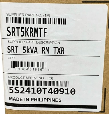 APC Smart-UPS SRT5KRMTF Step-Down Transformer