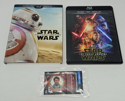 Star Wars: Force Awakens (Blu-ray) Walmart BB-8 Slipcover & Galactic Connexions