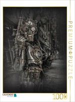 Calvendo Puzzle Steampunk Warrior | 1000 Pieces, Finished Size 25.2 × 18.9 In (6