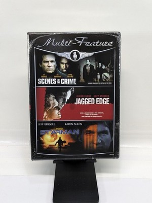 Scenes Of The Crime/Jagged Edge/Starman (DVD, 3-Film Set) RARE OOP NEW SEALED