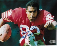 RENALDO NEHEMIAH Signed Autographed 8x10 Photo Beckett BAS COA 49ers Super Bowl
