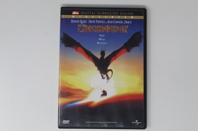 Dragonheart DVD Widescreen Dts Digital Surround Sound