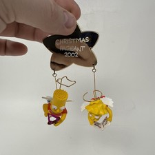 2002 Carlton Cards Springfield Elementary Presents A Simpsons Christmas Ornament