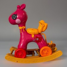 Lalaloopsy 2 n 1 Rocker 'n' Stroller Pink Rocking Horse