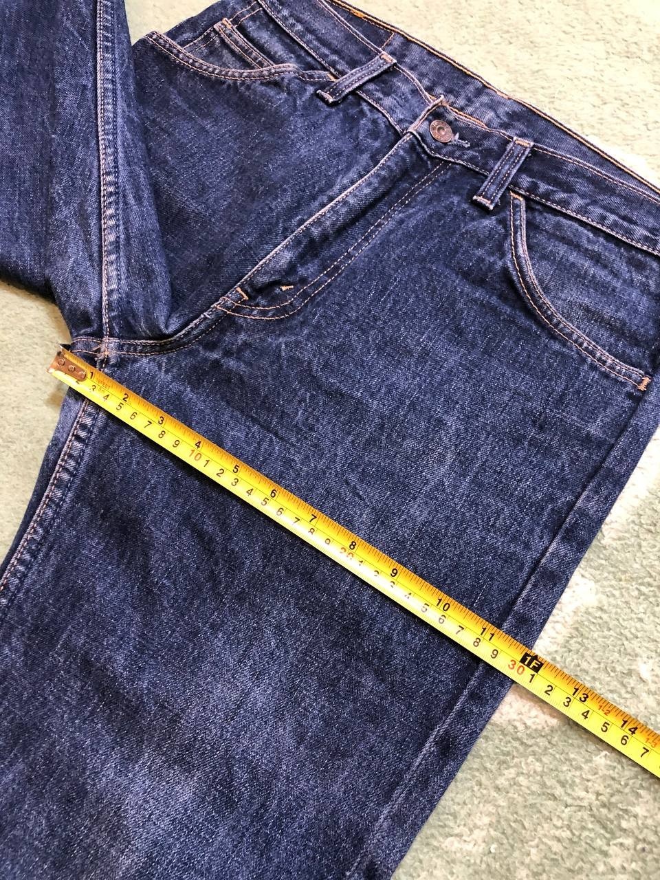 Levi's Red Tab 607 Blue Denim Jeans 32X30 thumbnail 7