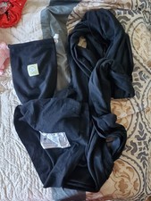 KeaBabies Baby Wraps Carrier All in 1 Original Baby Sling Carrier Trendy Black