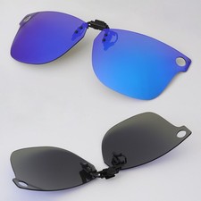 Polarized Clip-On Sunglass Flip Up for RayBan Meta Wayfarer RW4012 53 Anti-Glare