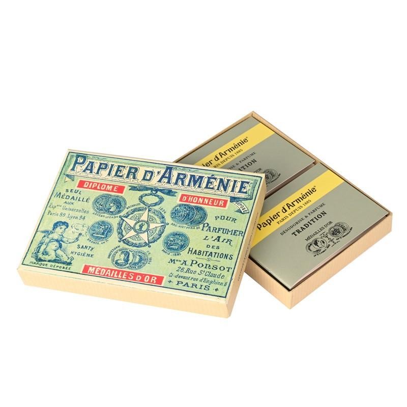 Papier d'Arménie Boîte originale 1900 élimine les mauvaises odeurs de la maison
