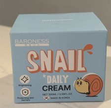 Baroness SNAIL Daily Cream Brightening Nourishing Anti-Aging 100ml Korea