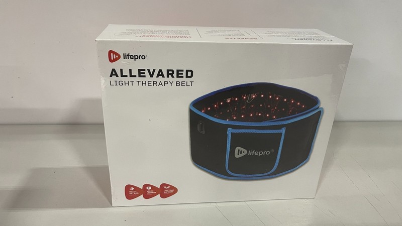 Lifepro Allevared Light Therapy Belt in Black LP-ALVRD-BLK