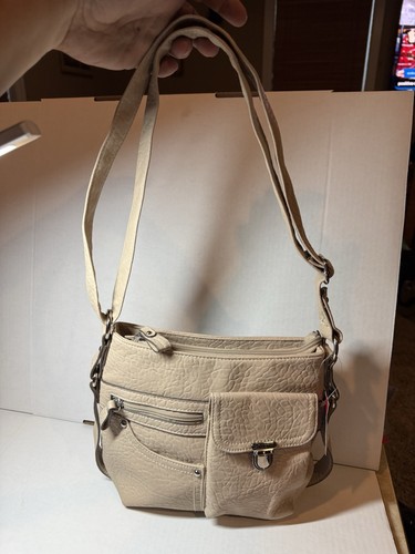 Rosetti Triple Play Rudy Mini Crossbody Bag Cremini Reptile Embossed Textured - Picture 15 of 15