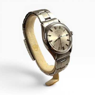 Rolex Air King Precision 34 mm Steel Oyster Automatic Watch 5500 Circa 1974