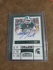 2017 Panini Contenders Draft Picks - College Ticket Montae Nicholson #281 Auto