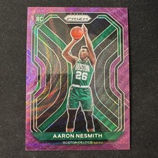 2020-21 PRIZM BASKETBALL AARON NESMITH #282 PURPLE WAVE PRIZM ROOKIE MINT NEW