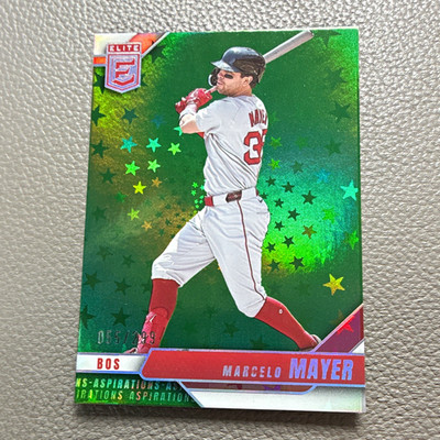 Panini 2026 Donruss Elite Baseball Marcelo Mayer #75 Aspirations Stars /299