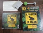 Caution Seaman - Sega Dreamcast CIB with Microphone & VMU