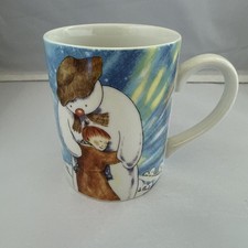 Raymond Briggs The Snowman Mug 2005 Johnson Brothers England Christmas