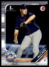 2019 Bowman Draft Matthew Allan New York Mets #BD-48