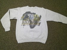 Vtg 90's Busch Gardens Theme Park Extinction is Forever Sweatshirt Sz L Animals