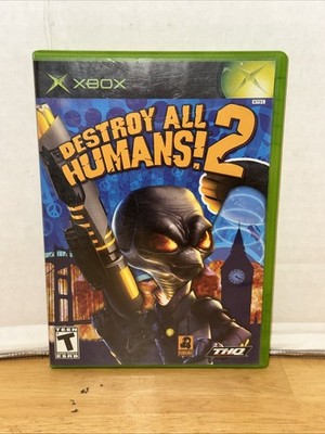 Destroy All Humans 2 (Microsoft Xbox, 2006) Complete Tested