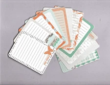 Teresa Collins TELL YOUR STORY (11pk) HANDMADE 3x4 POCKET JOURNAL CARDS