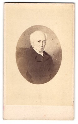 Fotografie Mayall, London, 224, Regent Street, Älterer Herr in zeitgenössischer 