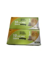 2 Pack Of Sifting Cat Pan Liners (20 Liners Total)