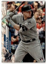 Chad Wallach 2020 Topps Foilboard Rookie /229 #658 Miami Marlins