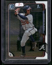 2015 Bowman #BCP71 Ozhaino Albies Chrome Prospects