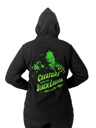 Universal Monsters Men's Creature from the Black Lagoon Zip Up