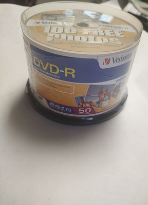 Verbatim DVD-R Discs 4.7GB 16x Spindle 50/Pack 