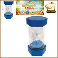 15 Minute Sand Timer Large Plastic Colored Sand 3.25 x 6.37 TCR20886