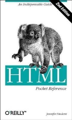HTML Pocket Reference by Jennifer Niederst Robbins 0596002963 FREE Shipping