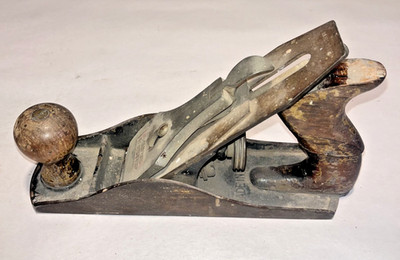 Vintage Montgomery Ward Wards Master No. 4 Hand Plane Woodworking Tool