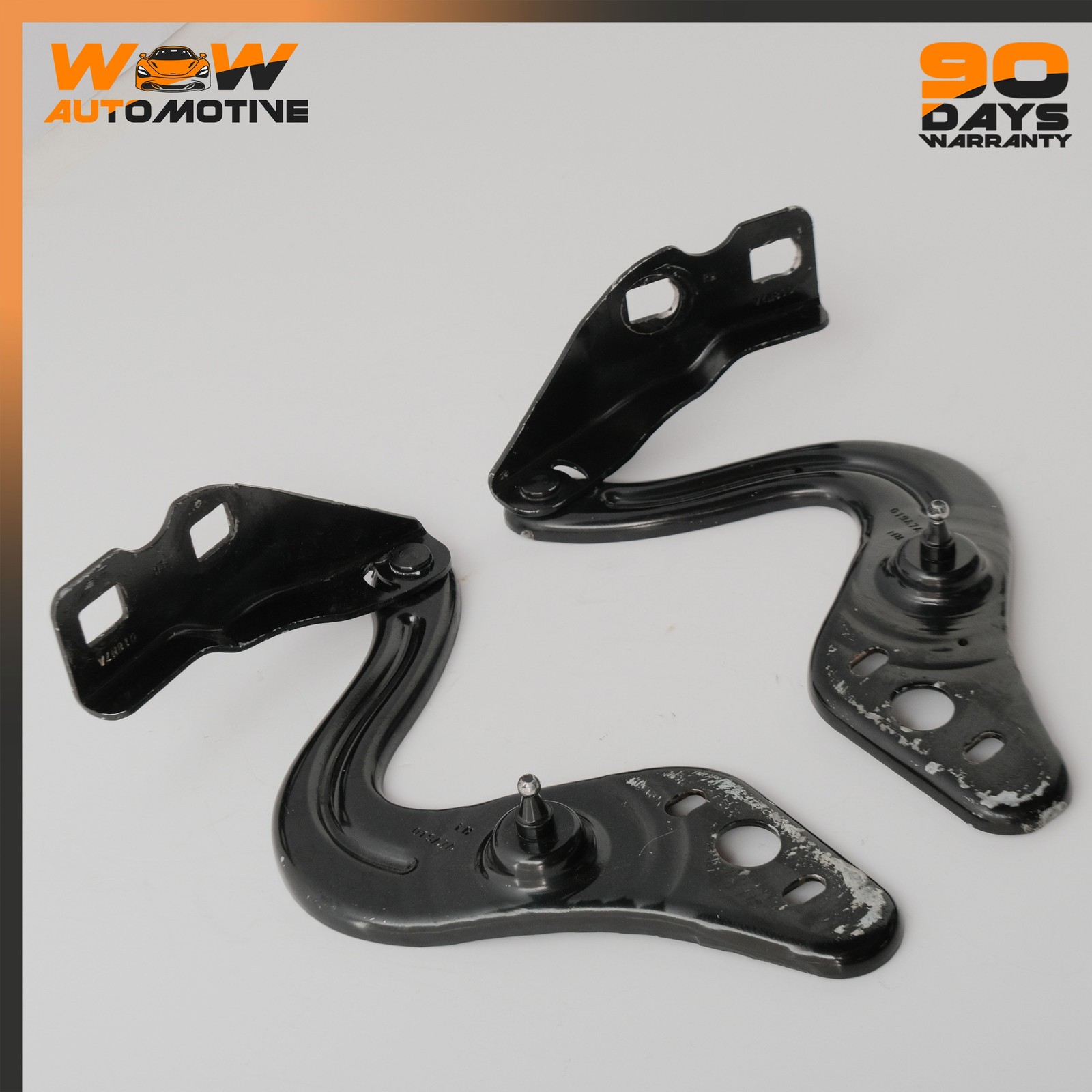 05-13 CHEVROLET CORVETTE C6 FRONT LEFT RIGHT HOOD BONNET HINGES SET OEM