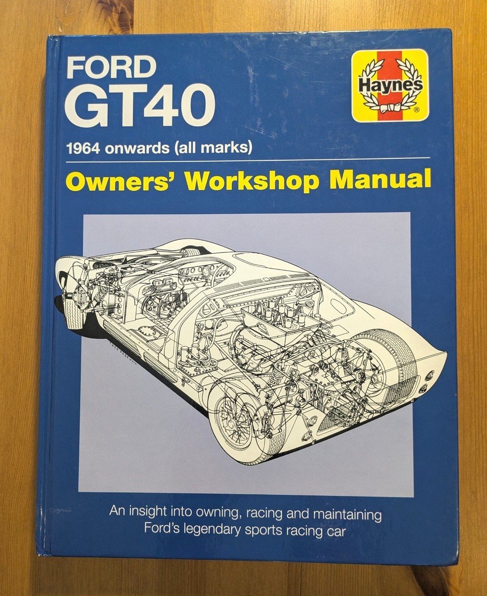 Buy Ford GT40 Manual - O/P by Haynes (2014, Hardcover
