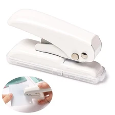 Single Hole Punch 40 Sheets Punch Capacity Hole Puncher Single Small Hole Pun...