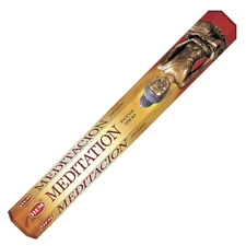 Hem Meditation Incense Sticks Hex Tube 20 Sticks Per Tube
