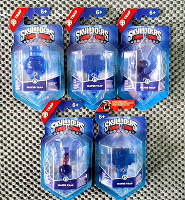 Skylanders Trap Team - 5 Fallen / Traps (Water) - Neu