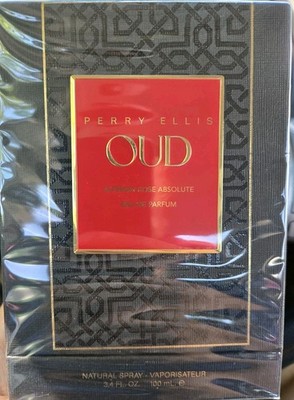 Perry Ellis Oud Saffron Rose Absolute 3.4 Fl oz EDP Spray 