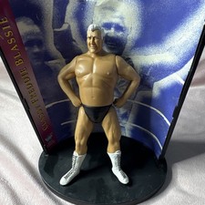WWF Classy Freddie Blassie Wrestling Action Figure Plastic Figure Stand