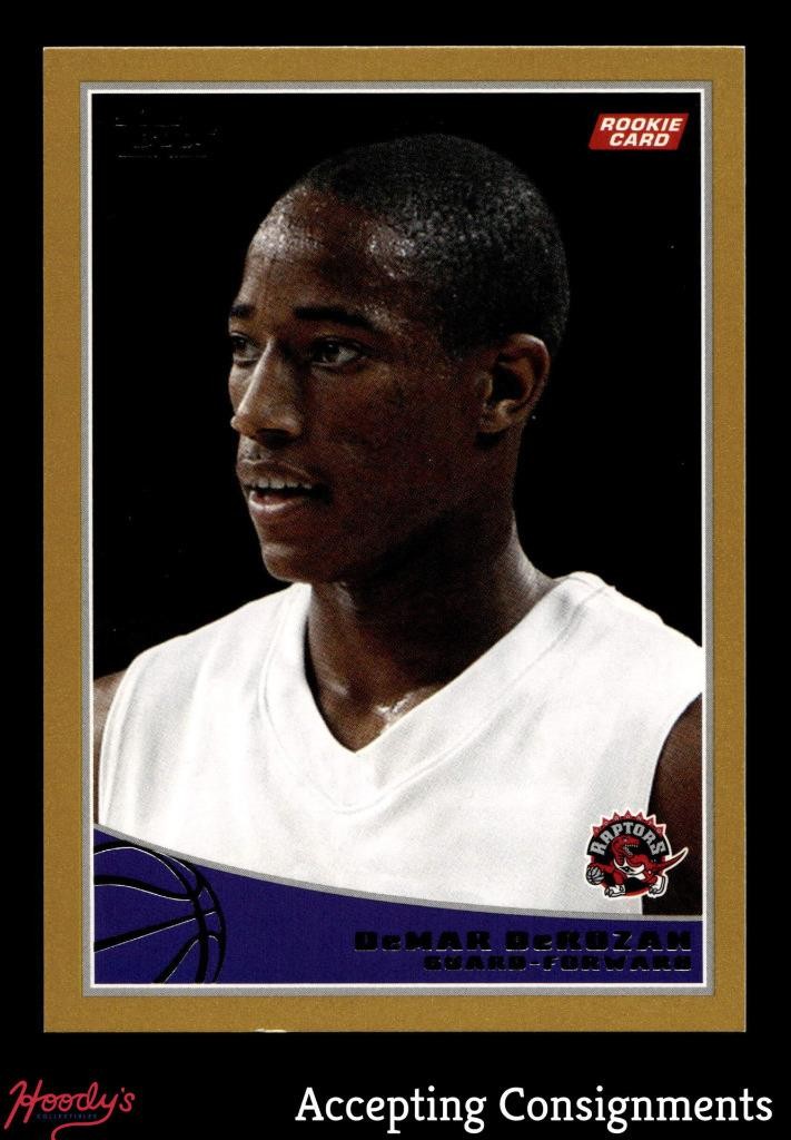 2009-10 Topps Gold #320 DeMar DeRozan RC ROOKIE 1792/2009 RAPTORS