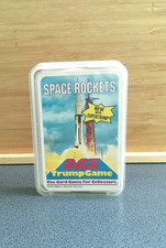 Vintage- Ace Trump Card Game Space Rockets Card Game