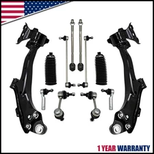 For Honda CR-V 07-11 12pc CRV Control Arm Suspension Kit Ball Joint Tie rod Set