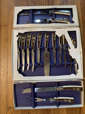 Sheffield English Blades Golden Prestige Stainless Steel Cutlery Knife Carving