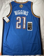 Aaron Wiggins Signed Finals Jersey Jsa Coa Autographed 2025 Finals OKC Auto 