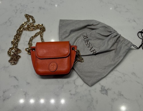 Trussardi Mini Borsa Rete Colore Albicocca - Foto 1 di 5